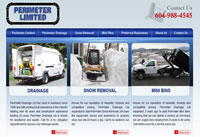 Perimeter Drainage, Mini bins, Snow Removal